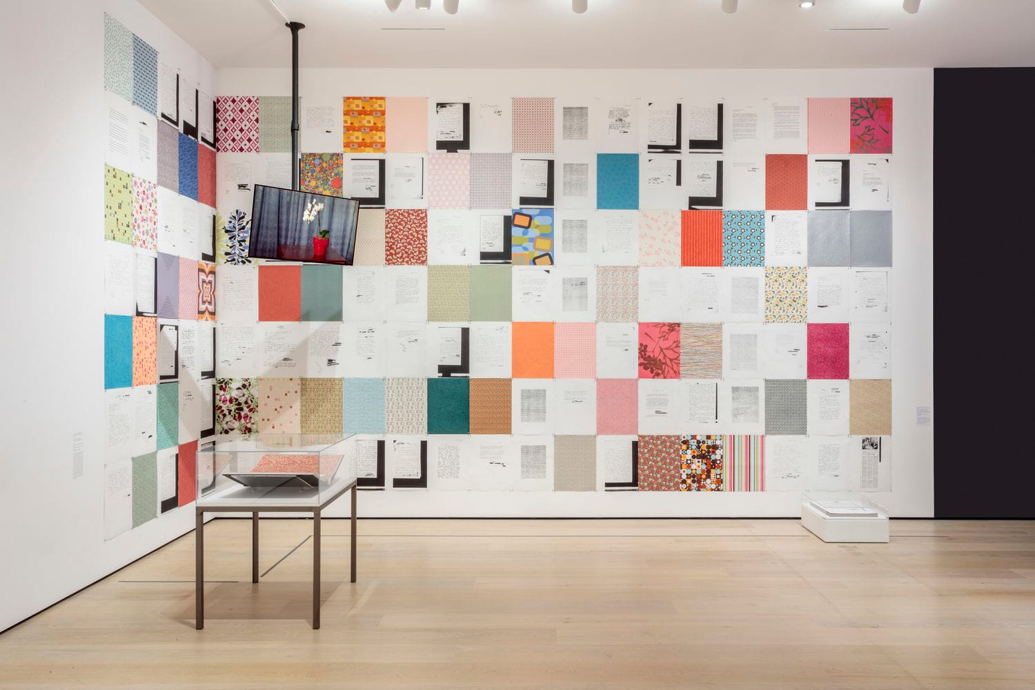 Installation view of Andrea Bowers, Hammer Museum, Los Angeles, June 19–September 4, 2022. Photo: Charles White.