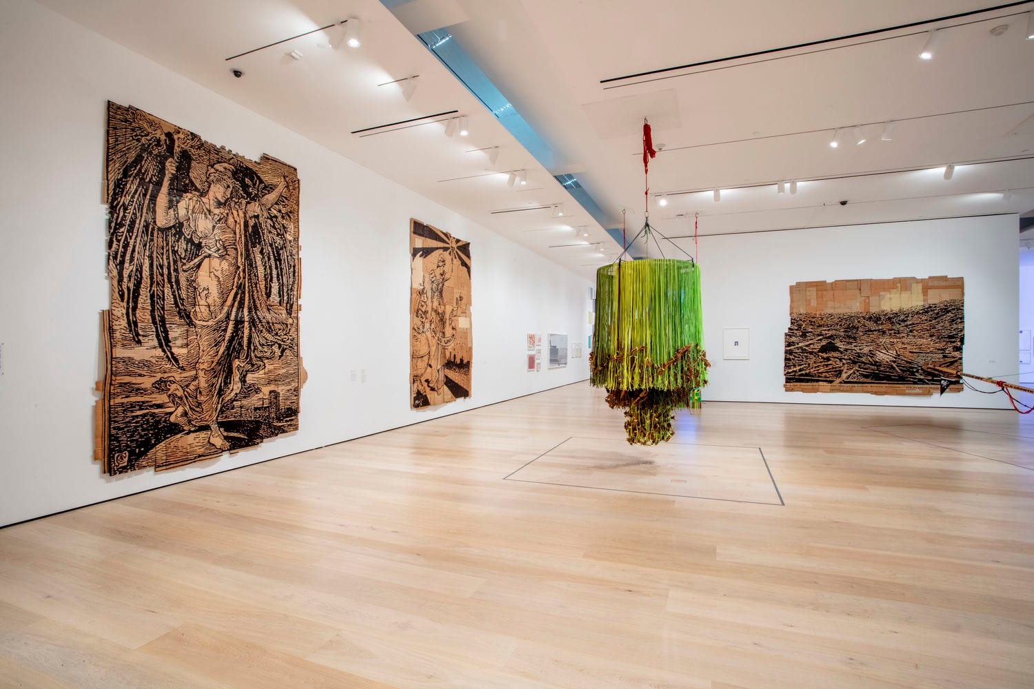 Installation view of Andrea Bowers, Hammer Museum, Los Angeles, June 19–September 4, 2022. Photo: Charles White.